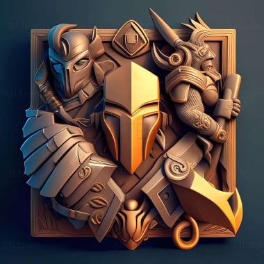 3D model Teamfight Tactics game (STL)